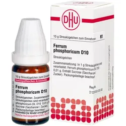 FERRUM PHOSPHORICUM D 10 Globuli 10 g