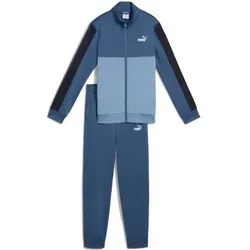 PUMA Kinder Anzug SPORT Poly Suit B, Größe 128 in Blau Blau