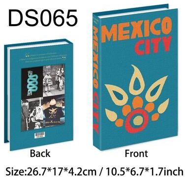 Inspire Essentials Luxury Decorative Fake Books Colorful Coffee Table Decor Set 22 not Open