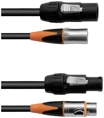 Eurolite DMX Verbindungskabel [1x XLR-Buchse 3 polig - 1x XLR-Buchse 3 polig] 5m