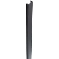 GroJa Alu-Pfostenabdeckleiste für Alu-Steckzaun Anthrazit DB 703, 300 cm