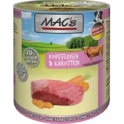 MAC’s Dog Kopffleisch & Karotten 200 g
