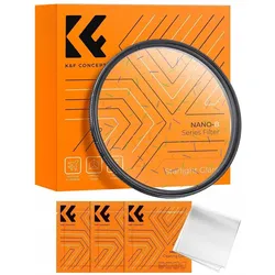 K&F Concept Filtr K+F Filtr Starlight Glare Kolorowe Tęczowe Flary Smugi K&f Nano-b Mrc 77 77mm / Kf01.2685 (77 mm), Objektivfilter, Mehrfarbig