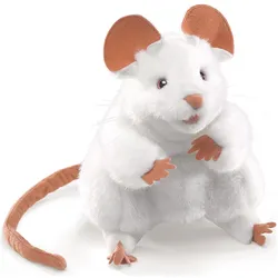 Folkmanis Weisse Maus