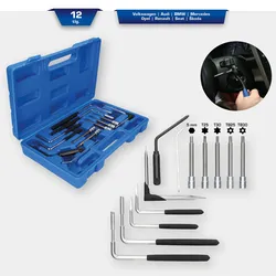 BRILLIANT TOOLS Airbag-Demontage-Satz 12tlg. - BT511150