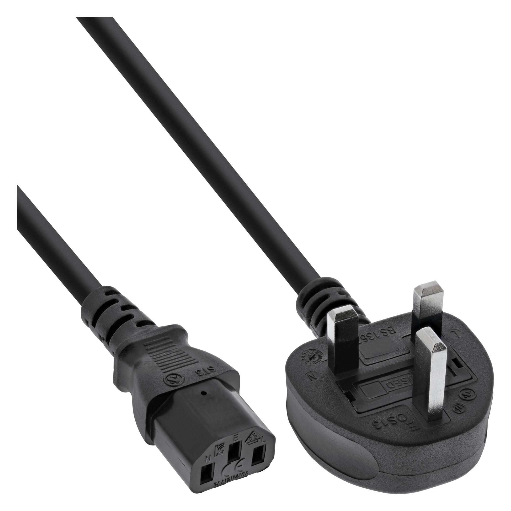 InLine Netzkabel (5 m) (16655E)