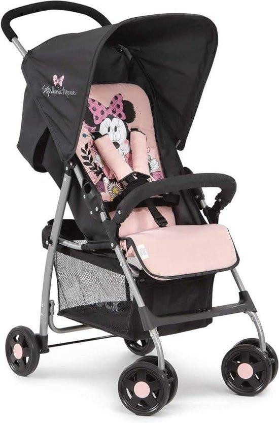 Inklapbare lichte buggy tot 18 kg, rood/multicolor