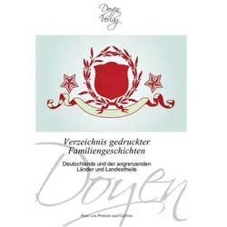 Verzeichnis gedruckter Familiengeschichten, Fachbücher von Hans-Hoyer von Prittwitz und Gaffron, Hans von Prittwitz und Gaffron