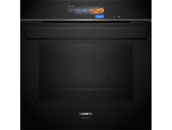 Siemens iQ700, Einbau-Backofen, 60 x 60 cm, Schwarz, HB978GUB1, ID HB978GUB1