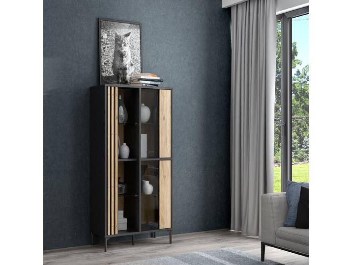 Buffet Bakoan 87 x 162cm Marron/Noir