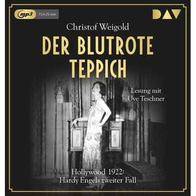 Der blutrote Teppich. Hollywood 1922: Hardy Engels zweiter Fall - Christof Weigold, Audio, 9783742409522