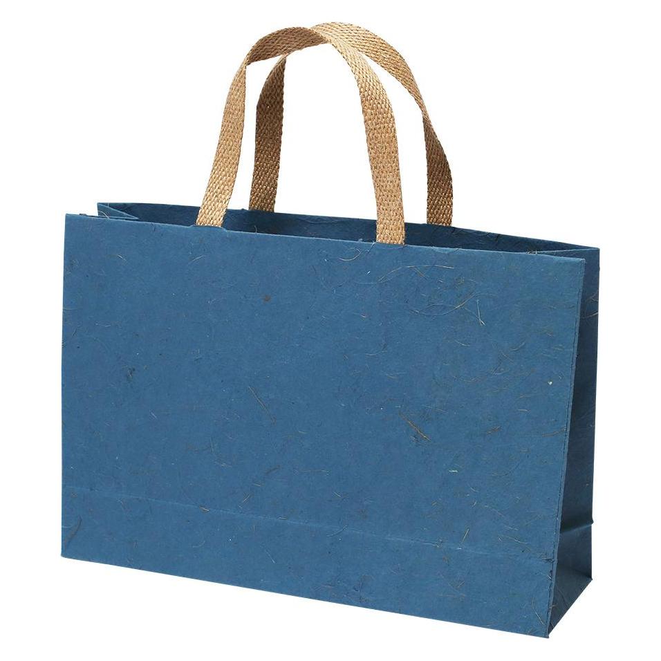 Rössler Geschenktasche Coco jute-blue 400x270x115mm (1x) (65855198)