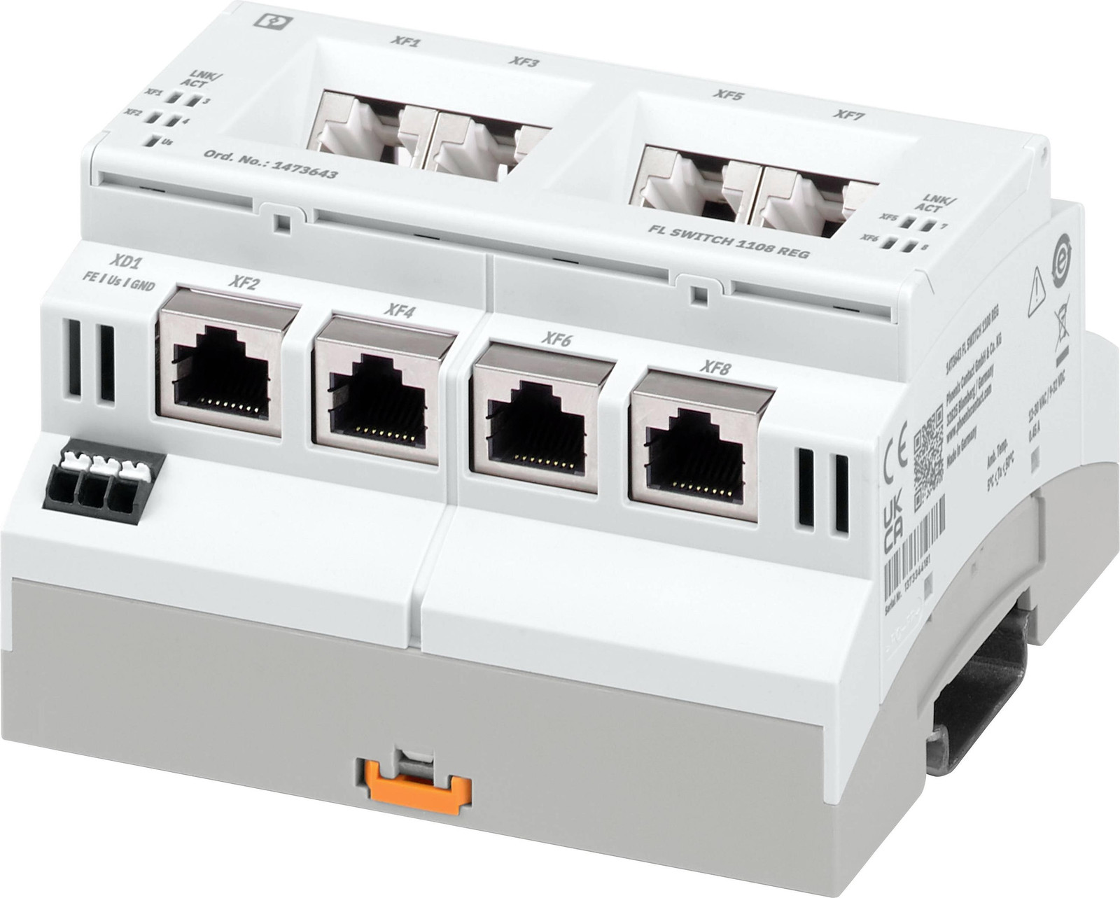 Phoenix Contact FL SWITCH 1108 Industriële Ethernet-switch