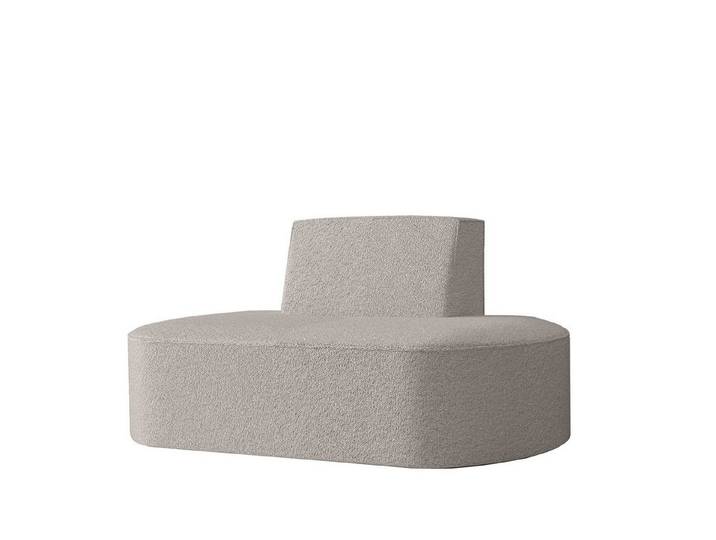 Fun Möbel Sessel Sessel Designersessel MILOT in Stoff (Designersessel Milot)