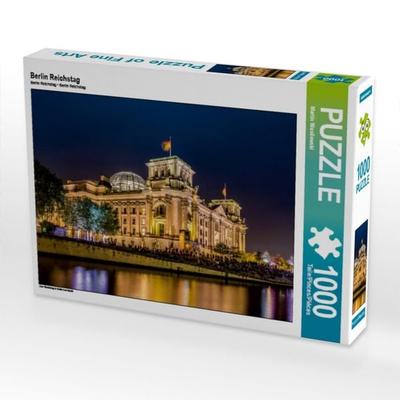 CALVENDO Puzzle Berlin Reichstag | 1000 Teile Lege-Größe 64x48cm Foto-Puzzle für glückliche Stunden