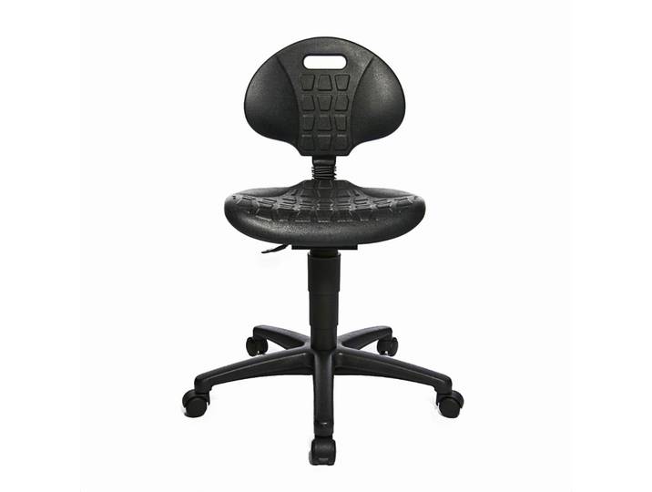 Office swivel chair Topstar Tec 20 without armrests, Black, New, Ergonomic chair - ideal for flexible working