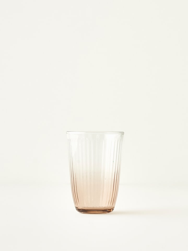 BELLA MAISON Glas ''Line'' in Hellbraun - 390 ml - onesize