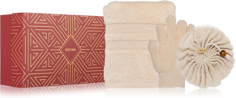 Notino Gift Set Body Exfoliation Gift Set coffret cadeau Beige