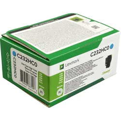 Lexmark Toner C232HC0 cyan