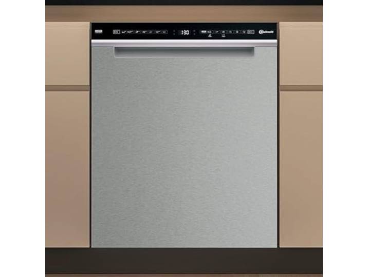 Bauknecht B7U HS51 X Unterbau-Geschirrspüler/60 CM/15 Maßgedecke/PowerClean Pro-Effektive Hochdruckdüsen/Natural Dry-Automatische Türoffnung-Bessere Trocknung/MaxiSpace-Mehr Innenraum