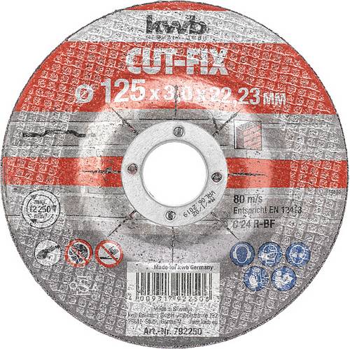 Kwb 792250 Trennscheibe gerade 125mm Stein