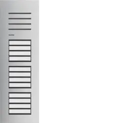 Elcom REQ012Y Türstation Audio 12/1 2Draht Edelstahl matt ONE