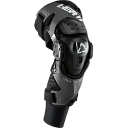 Leatt X-Frame Hybrid, Knie Orthesen - Schwarz/Dunkelgrau - XL