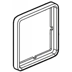 Adapter 50x50mm, Creo ultraweiss