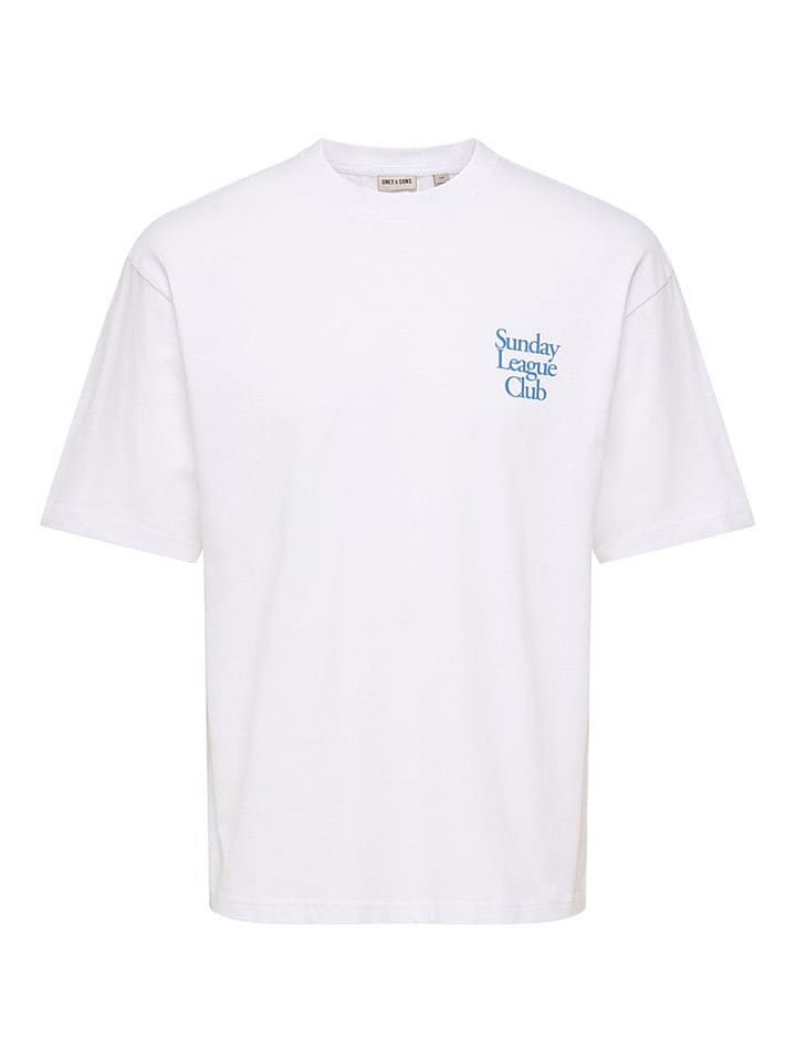 ONLY & SONS Shirt in Weiß - S