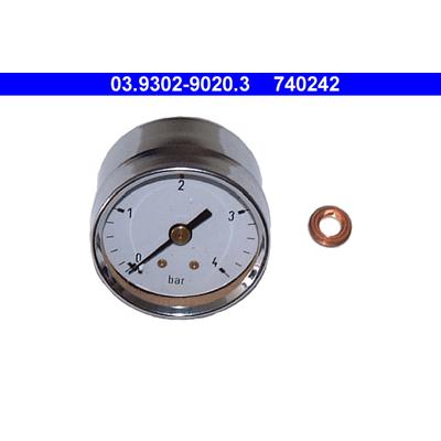ATE Manometer, Füll-/Entlüftungsgerät (Bremshydraulik) 03.9302-9020.3