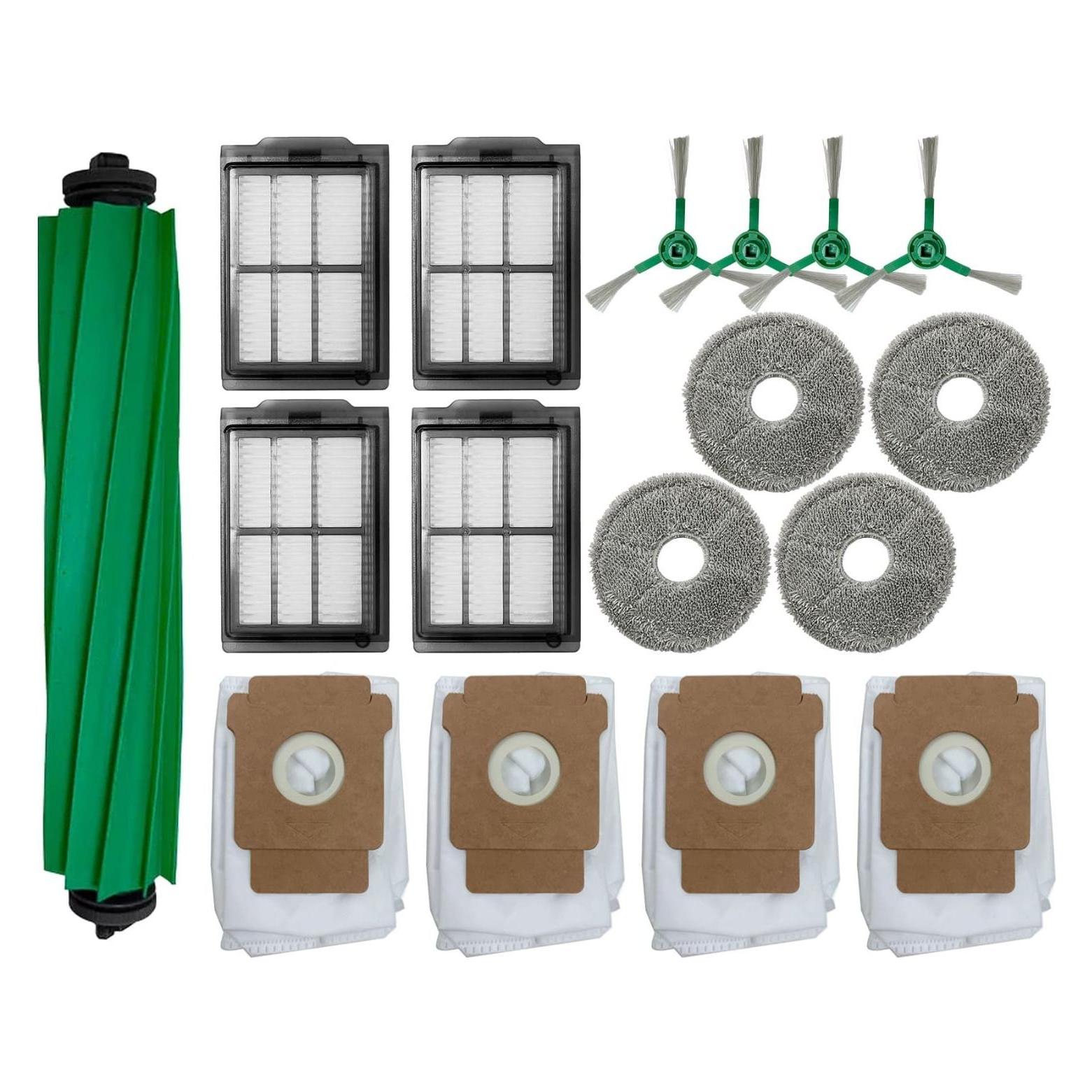 Roboparts Zubehör-Set für iRobot Roomba Plus 405/505 Combo (0618455973949)