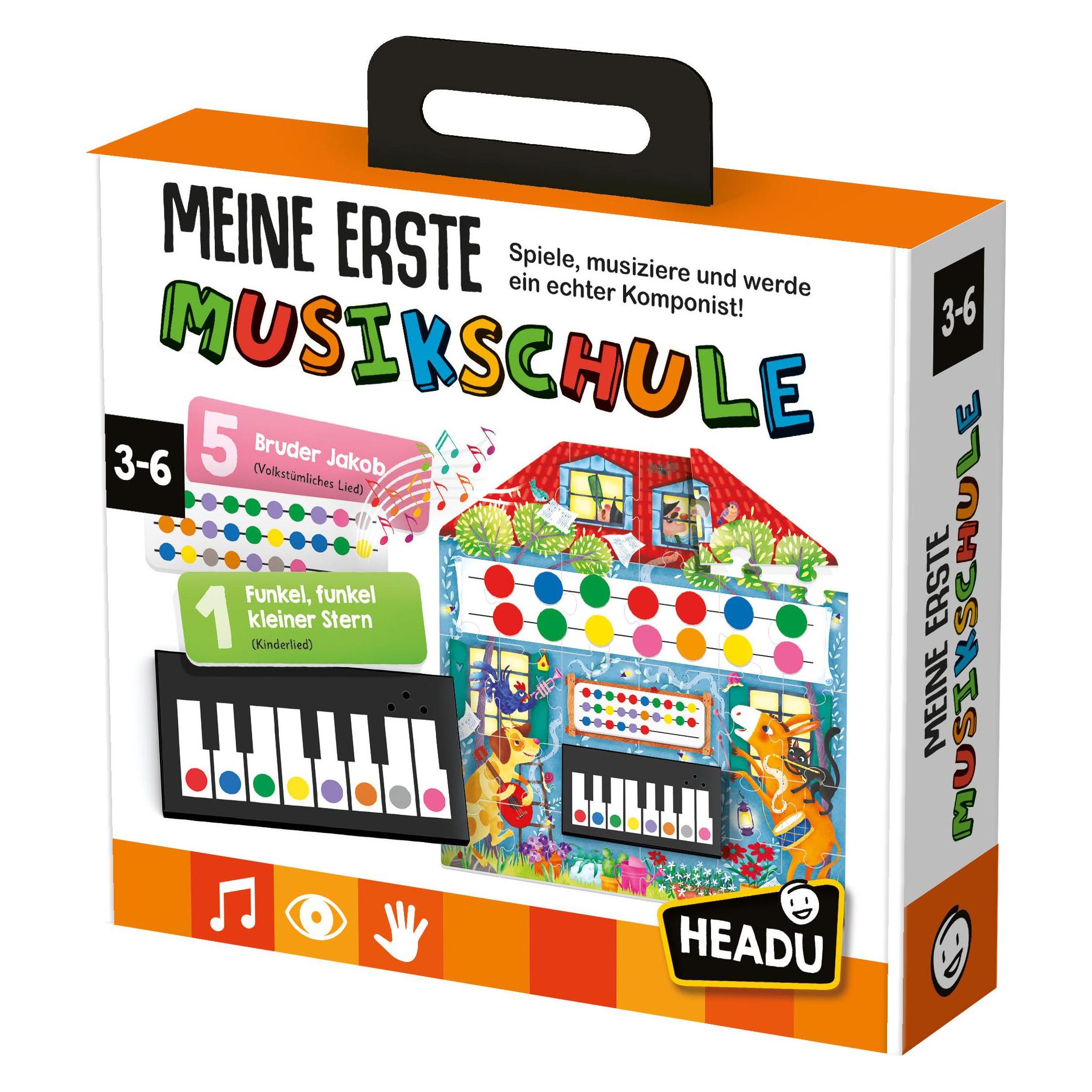 Headup Games Meine erste Musikschule, inkl. Batt. (3 - 6 Jahre) (DE60735)
