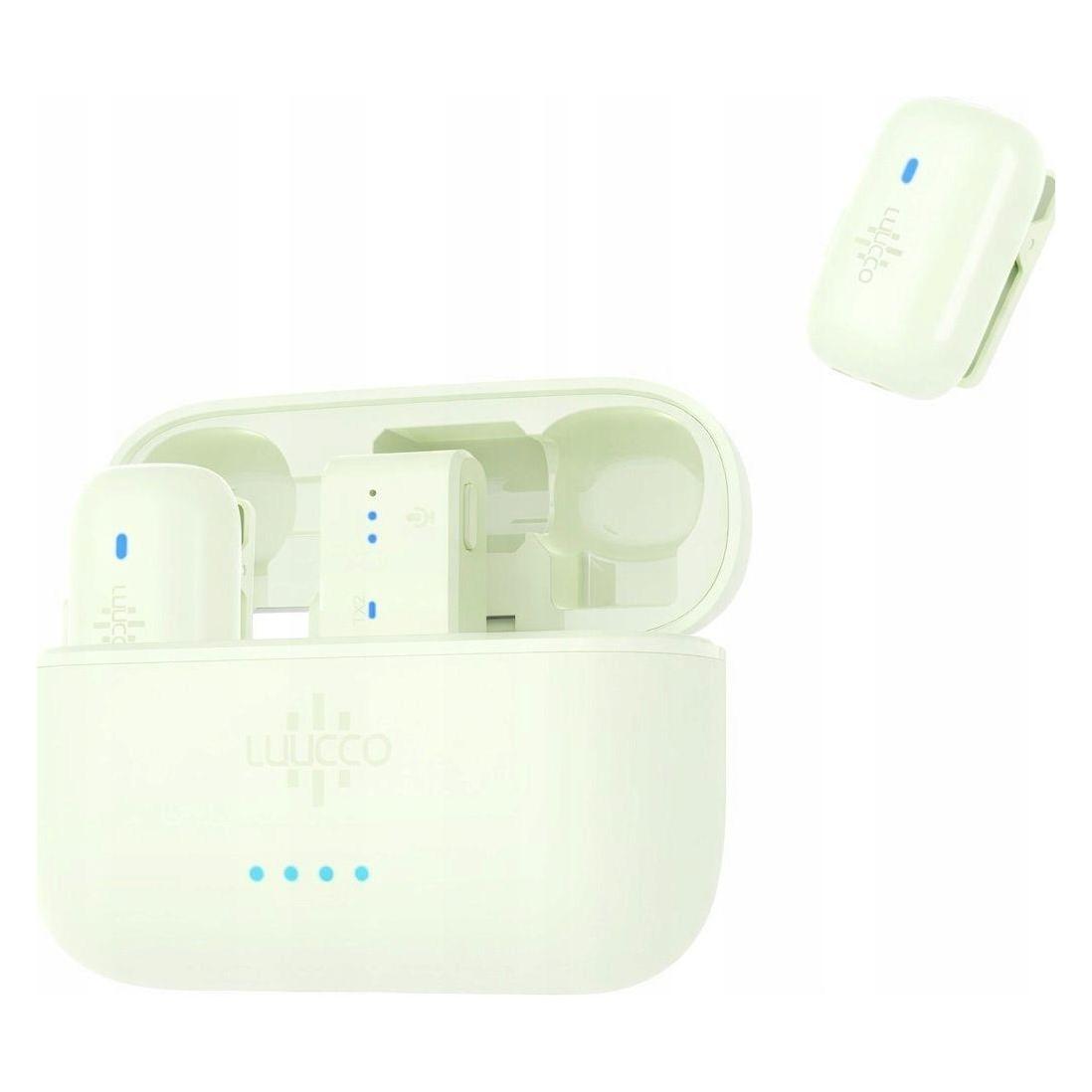 Ulanzi Mikrofon Luucco MiniPods K2 USB-C zielony 2 szt. + etui (SB11228) (LUUCCO)