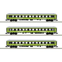 MiniTrix 15462 N 3er-Set Schnellzugwagen FlixTrain der Trainpool, MHI 3er-Set Schnellzugwagen FlixTrain der Trainpool. MHI