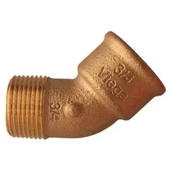 Viega Rotguss Winkel 45° IG/AG 1" - Nr. 3121