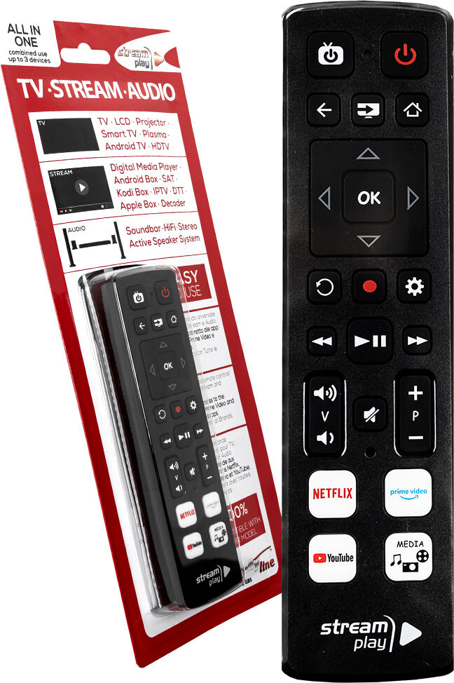 JOLLYLINE Comando Universal SIMPLEX TV Stream Play - Jolly Line