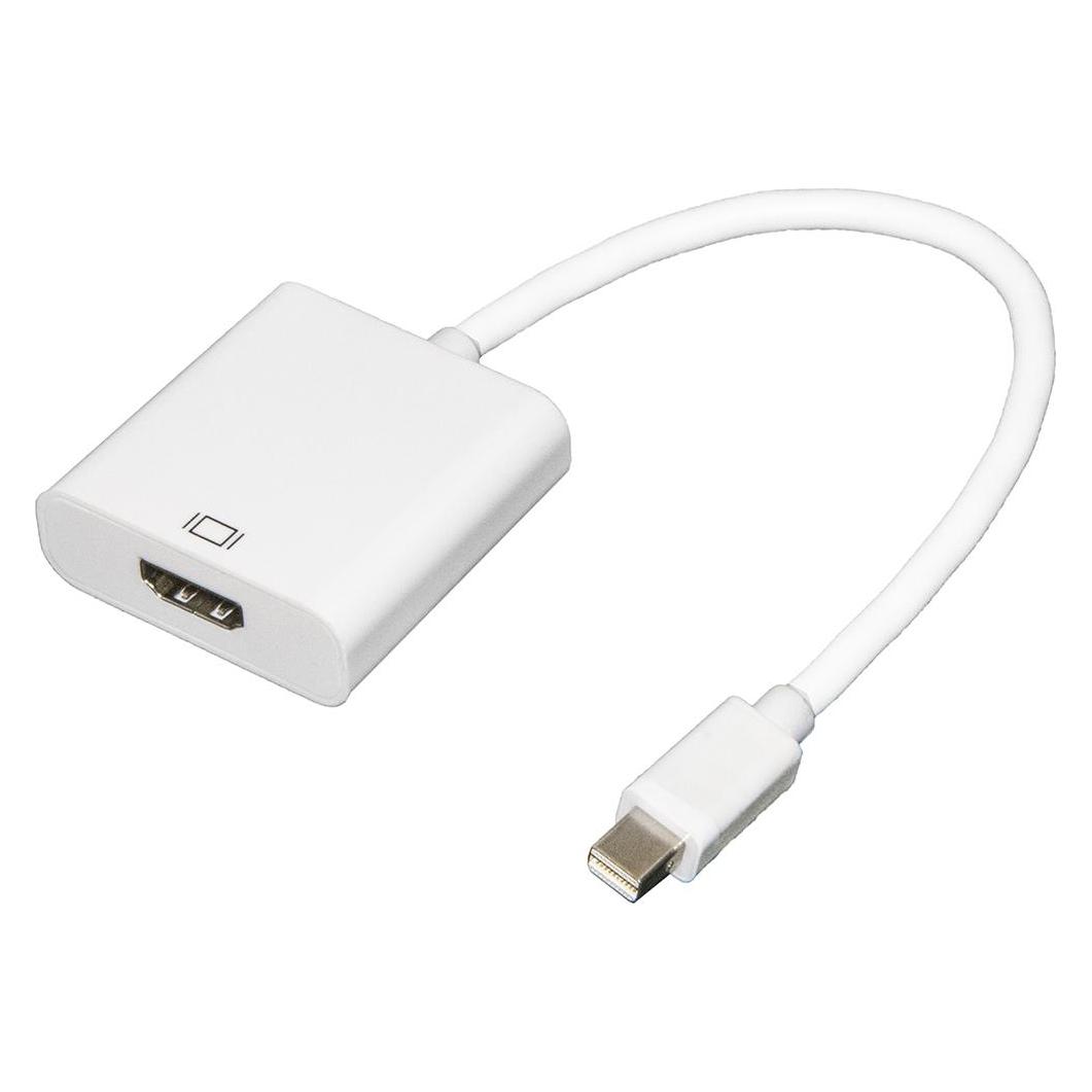 Link Zubehör LKADAT16 Videokabel und Adapter 0,15 m Mini DisplayPort HDMI Typ A (Standard) Weiss (LKADAT16)
