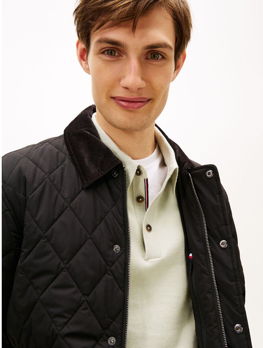 TOMMY HILFIGER Veste matelassée col velours
