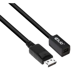 CLUB3D CAC-1120 DisplayPort-Kabel 1 m Mini DisplayPort Schwarz
