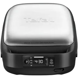 Tefal SW872B Snack Collection Precision Snackmaker, Kontaktgrill, Grau