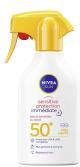 Nivea Sun Sensitive Protection Immédiate Spray Solaire Peaux Sensibles au Soleil SPF50+ 250 ml - Flacon pulvérisateur 270