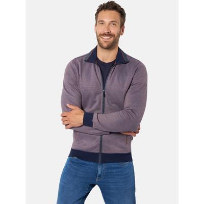 Sweatjacke BABISTA "Sweatjacke GIOBELLO", Herren, Gr. M, rot (blau), Sweatjacken Sweatjacke