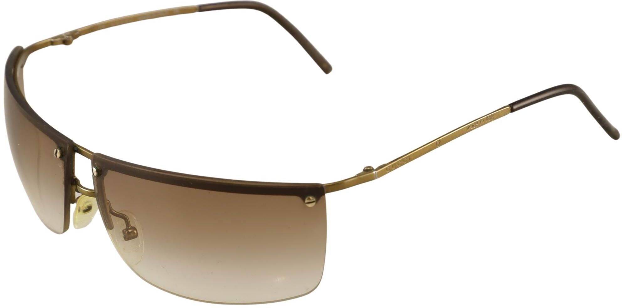 Gucci Damen Sonnenbrille, Gold - Second Hand