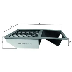 Luftfilter MAHLE LX 3603