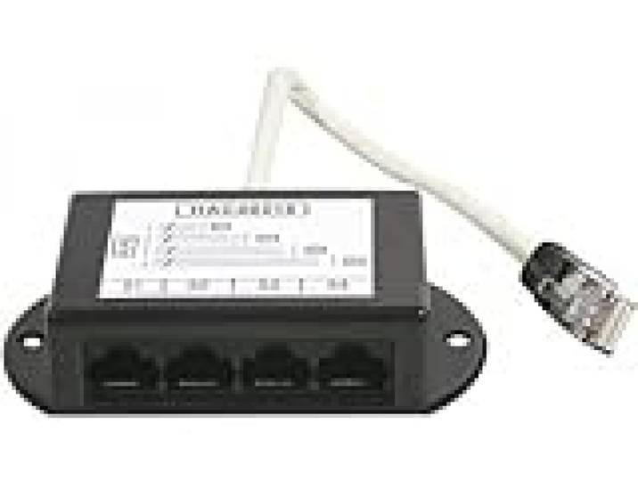 Dexlan Repartiteur téléphonique RJ45/RJ11 4 voies