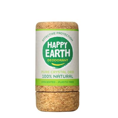 Happy Earth 100% Natural Deodorant Crystal Deo Unscented 90gr 90 g Stifte
