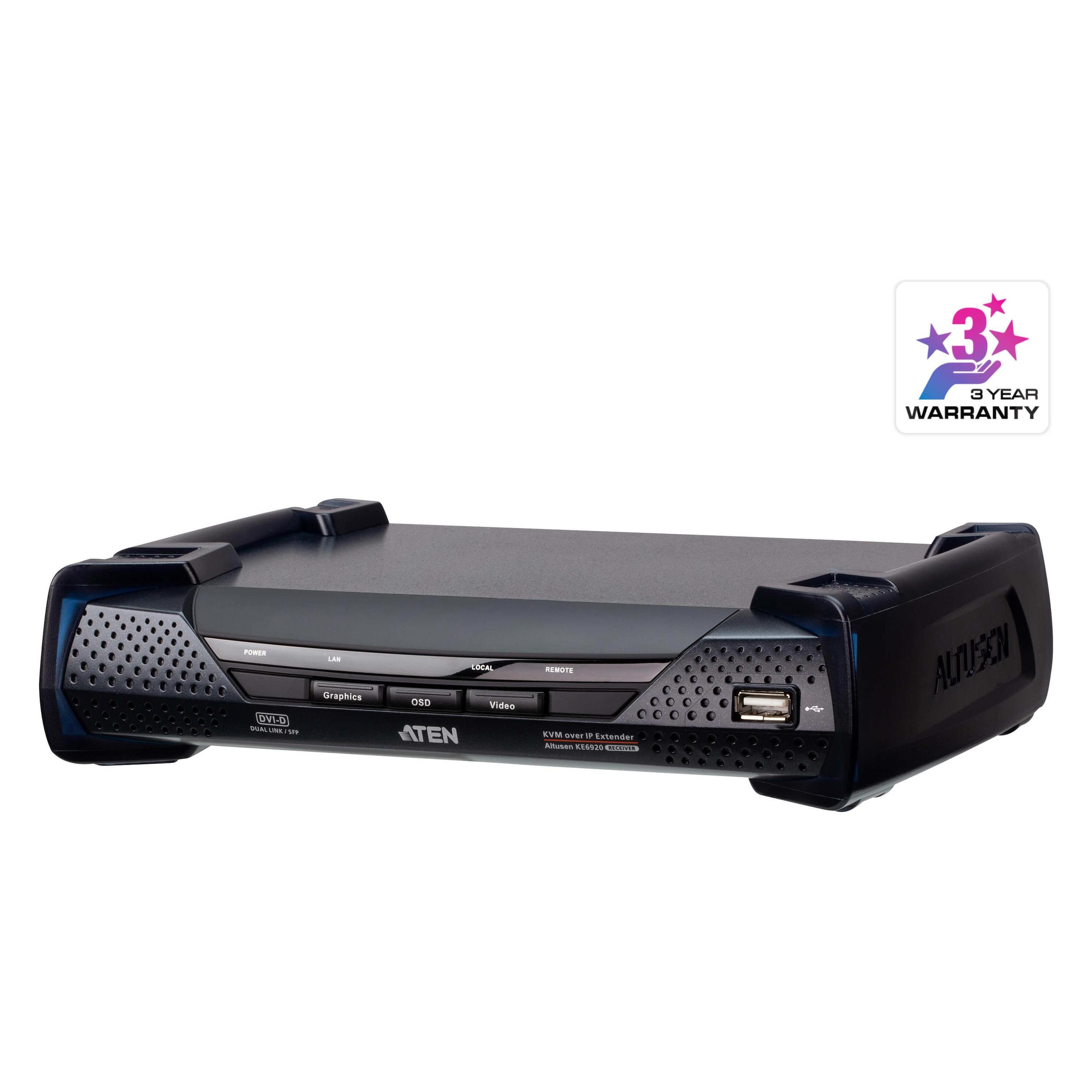 Aten KVM-Extender, DVI (KE6920R)