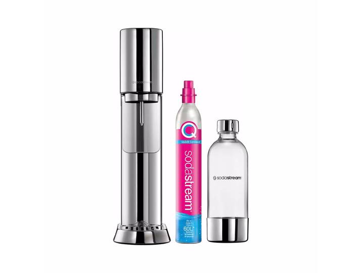 Sodastream Enso Silber inkl Co2 Trinkwassersprudler