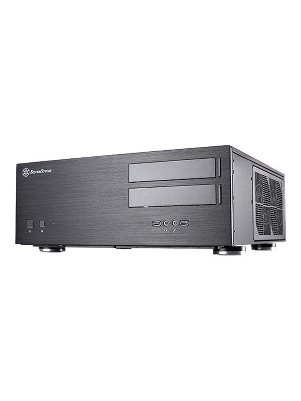 SilverStone Grandia GD08 - Gehäuse - Tower - Schwarz