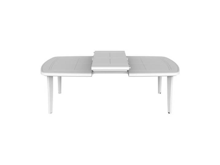 Table Extensible Atlantic 6/12 personnes couleur Blanc - SHAF - Design - Plastique - Résine
